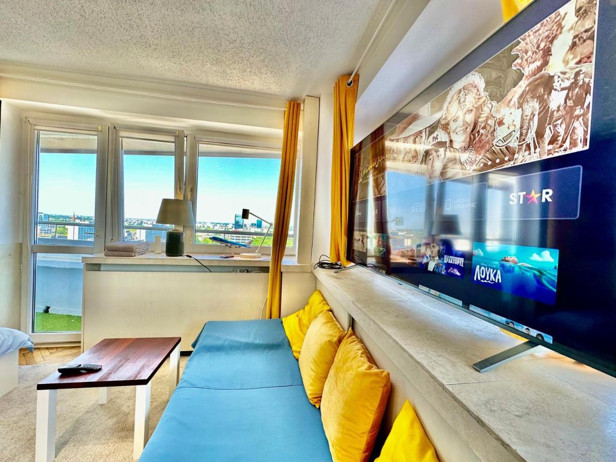 Апартаменты Sun Clima/Ac Metro X2 Fast Wifi 500 Mbs 70'Tv Netflix Appletv Hbo Варшава Экстерьер фото